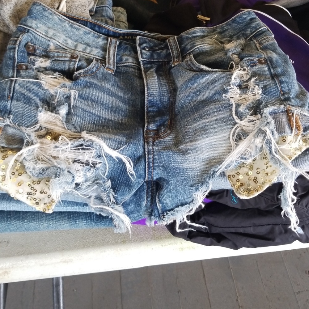 Jean shorts